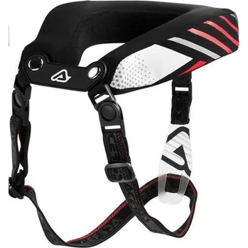 Motocyklový chránič hrudi a pátěře a Chránič krku / chránič krku ACERBIS NECK BRACE 2.0 dospělý černá/bílá/červená (Chrániče na motocross a enduro)