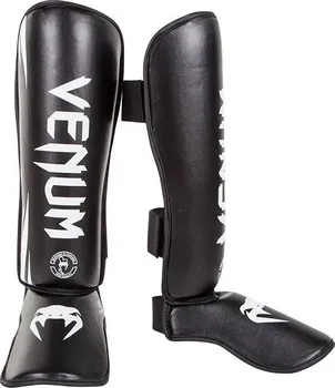 Chránič holeně pro bojový sport Venum Challenger chrániče holení a nártu černé/bílé