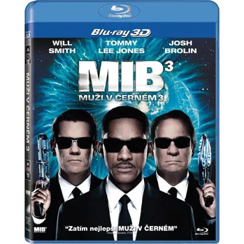 Blu-ray film Blu-ray Muži v černém 3 3D + 2D (2012)