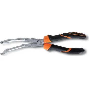 Kleště Kleště s dlouhými zakřivenými čelistmi (Kleště s dlouhými zakřivenými čelistmi pro odejmutí čepiček žhavících svíček)