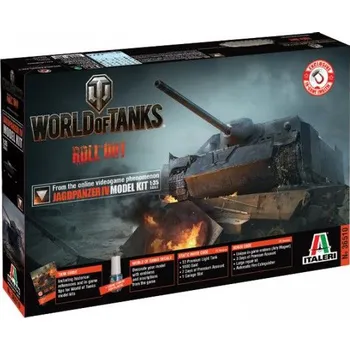 Plastikový model Italeri World of Tanks Jagdpanzer IV 1:35