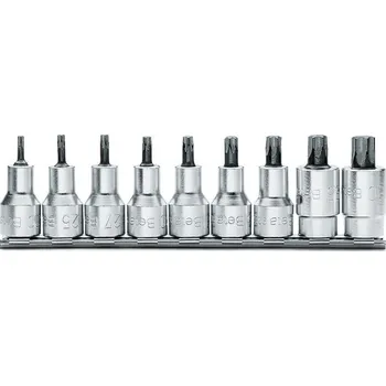 Gola sada SADA HLAVIC PROFIL TORX VNITŘNÍ-MODEL 920TX/SB9 9 KS 920TX T20-T60 (SADA HLAVIC PROFIL TORX VNITŘNÍ-MODEL 920TX/SB9 9 KS 920TX T20-T60 NA KOVOVÉ KOLEJNIČCE)