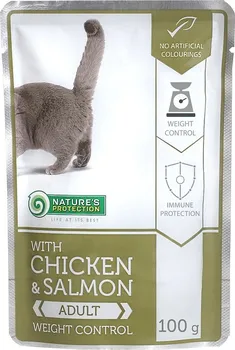 Krmivo pro kočku Nature's Protection Cat Weight Control kapsička 100 g