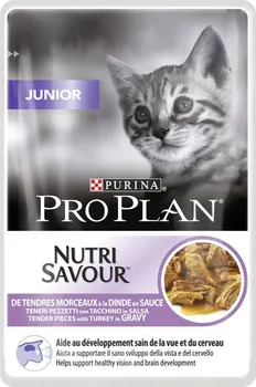 Krmivo pro kočku Purina Pro Plan Cat Junior kapsička Turkey 85 g