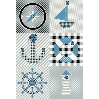 Koberec Kusový koberec Kids 510 grey - 80 x 150 cm