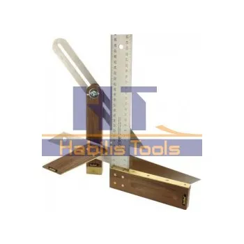Úhloměr Truhlářský SET měřidel HEDUE