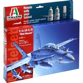 Plastikový model Italeri Model Set F/A-18 C/D "Wild Weasel" 1:72