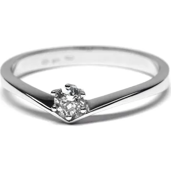 Prsten Klenoty Budín Luxusní diamantový zásnubní prsten s diamantem - libovolná velikost J-28275-17 (J-28275-17- POŠTOVNÉ ZDARMA!!)