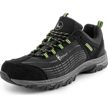 Pracovní obuv CXS Sport polobotka softshell černé/zelené