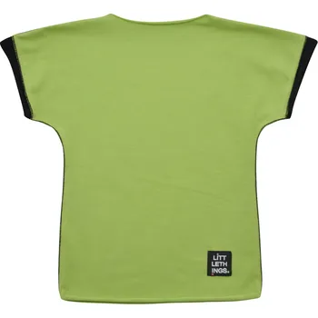 Dětská móda zelené tričko s krátkým rukávem