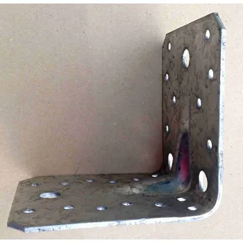 Tesařské kování Úhelník s prolisem ÚP7 100x100x90mm