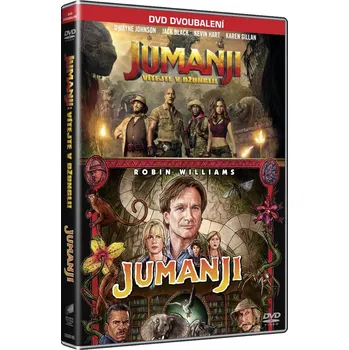 Sběratelská edice filmů DVD Kolekce Jumanji, Jumanji: Vítejte v džungli (2017) 2 disky