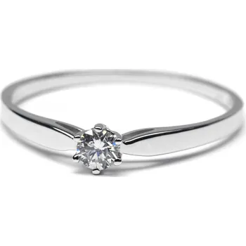 Prsten Klenoty Budín Luxusní diamantový zásnubní prsten s diamantem - libovolná velikost J-28232-17 (Klenoty Budín Luxusní diamantový zásnubní prsten s diamantem - libovolná velikost J-28232-17)