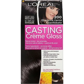 L'Oréal Paris Casting Crème Gloss 180 ml, 100 temně černá