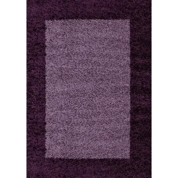 Koberec Kusový koberec Life Shaggy 1503 lila - 80 x 150 cm