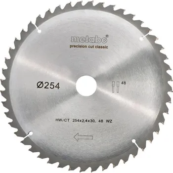 Pilový kotouč Metabo 628061 HW/CT 254 x 30 mm 48 zubů
