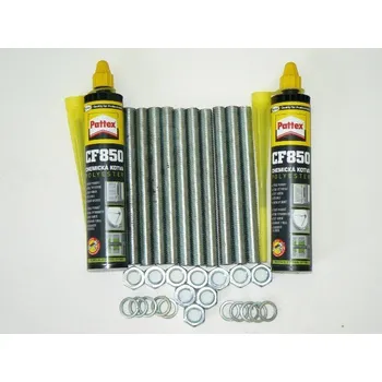 zvedák Chemické kotvy pro sloupový zvedák