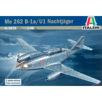 Plastikový model Italeri Me 262 B-1a/U1 Nachtjaeger 1:48