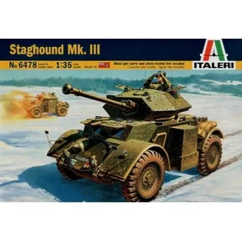 Plastikový model Italeri Staghound Mk.III 1:35