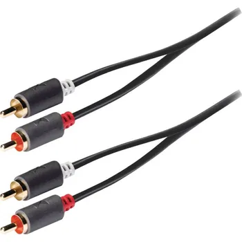 Audio kabel STEREO AUDIO KABEL 2x CINCH zástrčka - 2x CINCH zástrčka 10m
