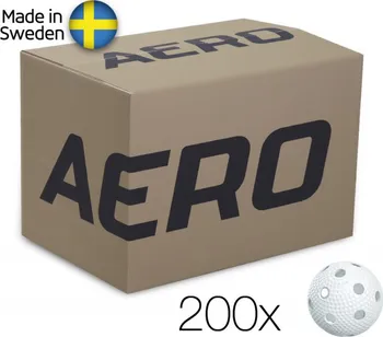 Florbalový míček Salming Aero Ball 200 Box bílé