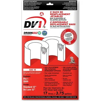 Sáček na potraviny Sáček papírový DrainVac 17 l - boční vstup