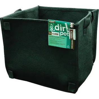 PLANT!T DirtPot čtvercový textilní květník 56 l