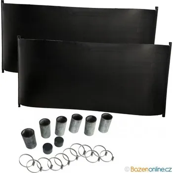 Ohřev bazénu Sada solárního ohřevu 7,2 m2 (2ks - 1,2 x 3 m) s příslušenstvím