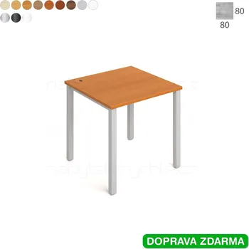 Psací stůl US 800 Hobis UNI - Stůl pracovní 80 x 80