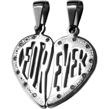 Přívěsek Dvojpřívěsek FOREVER z chirurgické oceli S63120