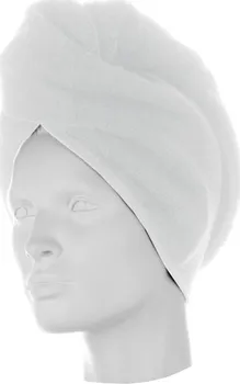 Möve Domácí froté turban na sušení vlasů bílý