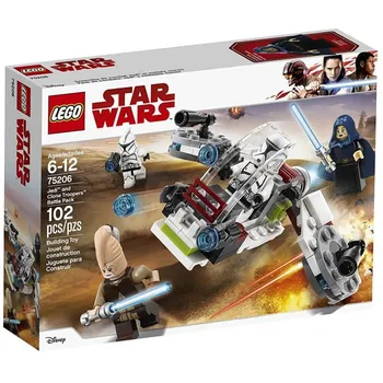 Stavebnice LEGO LEGO Star Wars 75206 Bitevní balíček Jediů a klonových vojáků