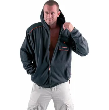 pracovní bunda Australian Line Emerton černá mikina s kapucí