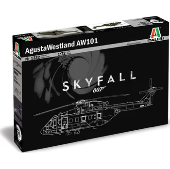 Plastikový model Recenze Italeri Agusta Westland AW-101 Skyfall 007 1:72