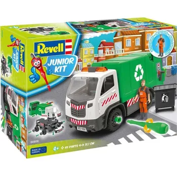 Plastikový model Revell Junior Kit Garbage Truck 1:20