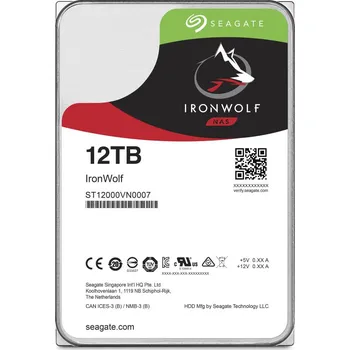 Interní pevný disk Seagate IronWolf 12 TB (ST12000VN0007)