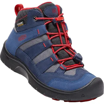 Chlapecké tenisky Keen Junior Hikeport Mid Wp dress blues/firey red