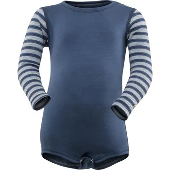 Devold Breeze Baby Body Night Stripes