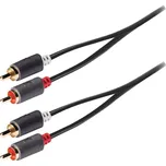 König STEREO AUDIO KABEL 2x CINCH zástrčka - 2x CINCH zástrčka 2m
