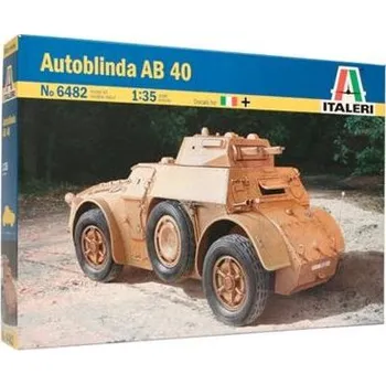 Plastikový model Italeri Autoblinda AB 40 1:35