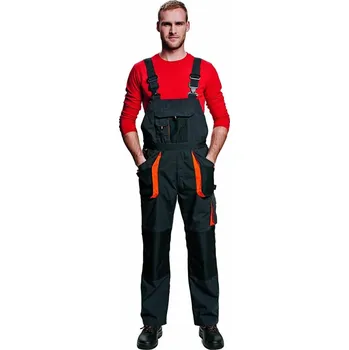 montérky Australian Line Emerton Flannel kalhoty s laclem černé