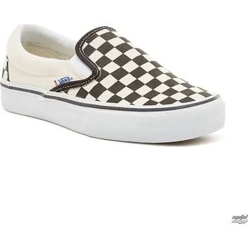 Pánské tenisky tenisky nízké unisex - MN Slip-On Pro (Checkerboard) - VANS - VN0A347VAPK1 - 45