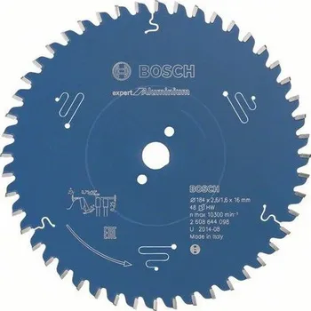 Pilový kotouč Bosch Expert for Aluminium 184 x 16 x 2,6 mm 48 zubů