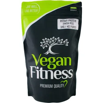 Protein Vegan Fitness Rýžový Protein 1 kg hnědá rýže