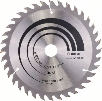 Pilový kotouč Bosch Optiline Wood 165 x 20 mm