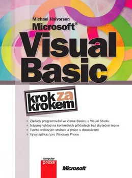 učebnice Microsoft Visual Basic: Krok za krokem - Michael Halvorson