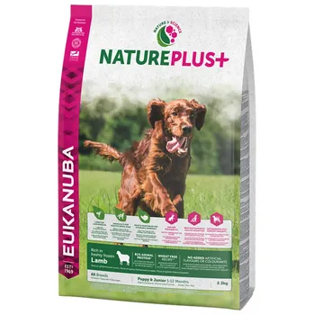 Krmivo pro psa Eukanuba Nature Plus+ Puppy & Junior Lamb 14 kg