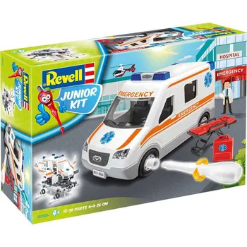 Plastikový model Revell Junior Kit Ambulance 1:20