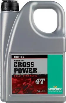 Motorový olej Motorex Cross Power 4T 10W-50 4 l