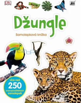 Džungle: Samolepková knížka - Jiri Models (2017, brožovaná)